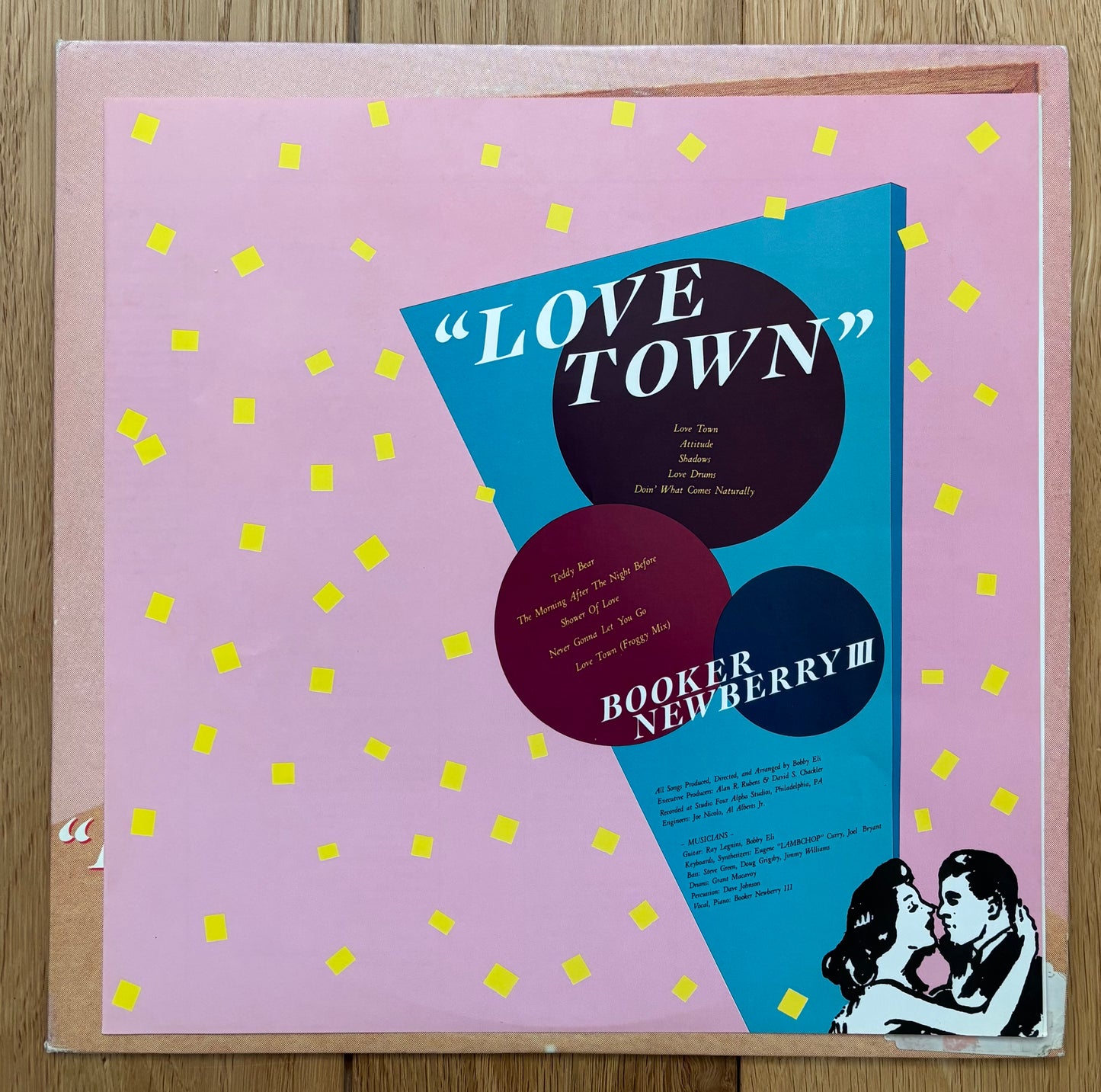 Booker Newberry III "Love Town" (1984) Japanese Press