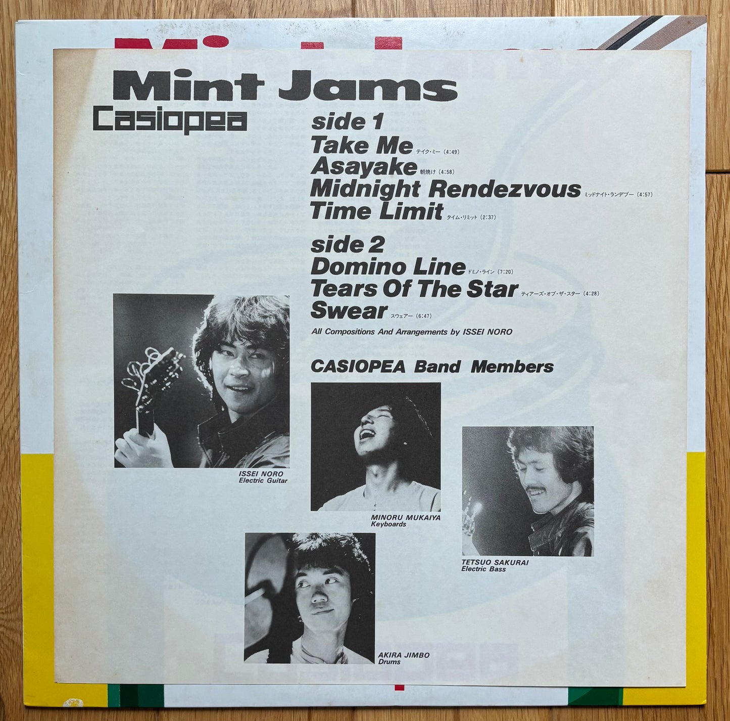 Casiopea “Mint Jams” (1982) First Press