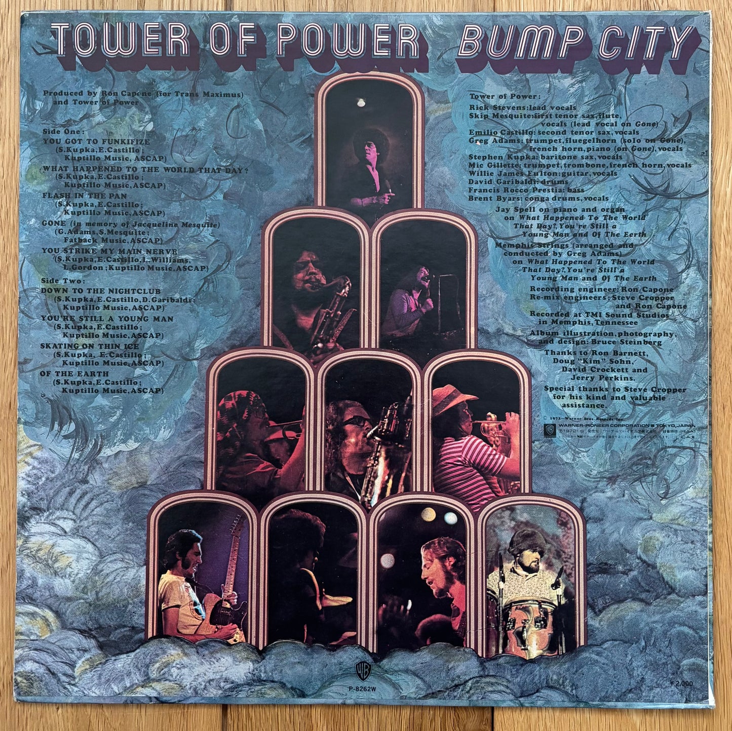 Tower Of Power "Bump City" (1972) Japanese Press