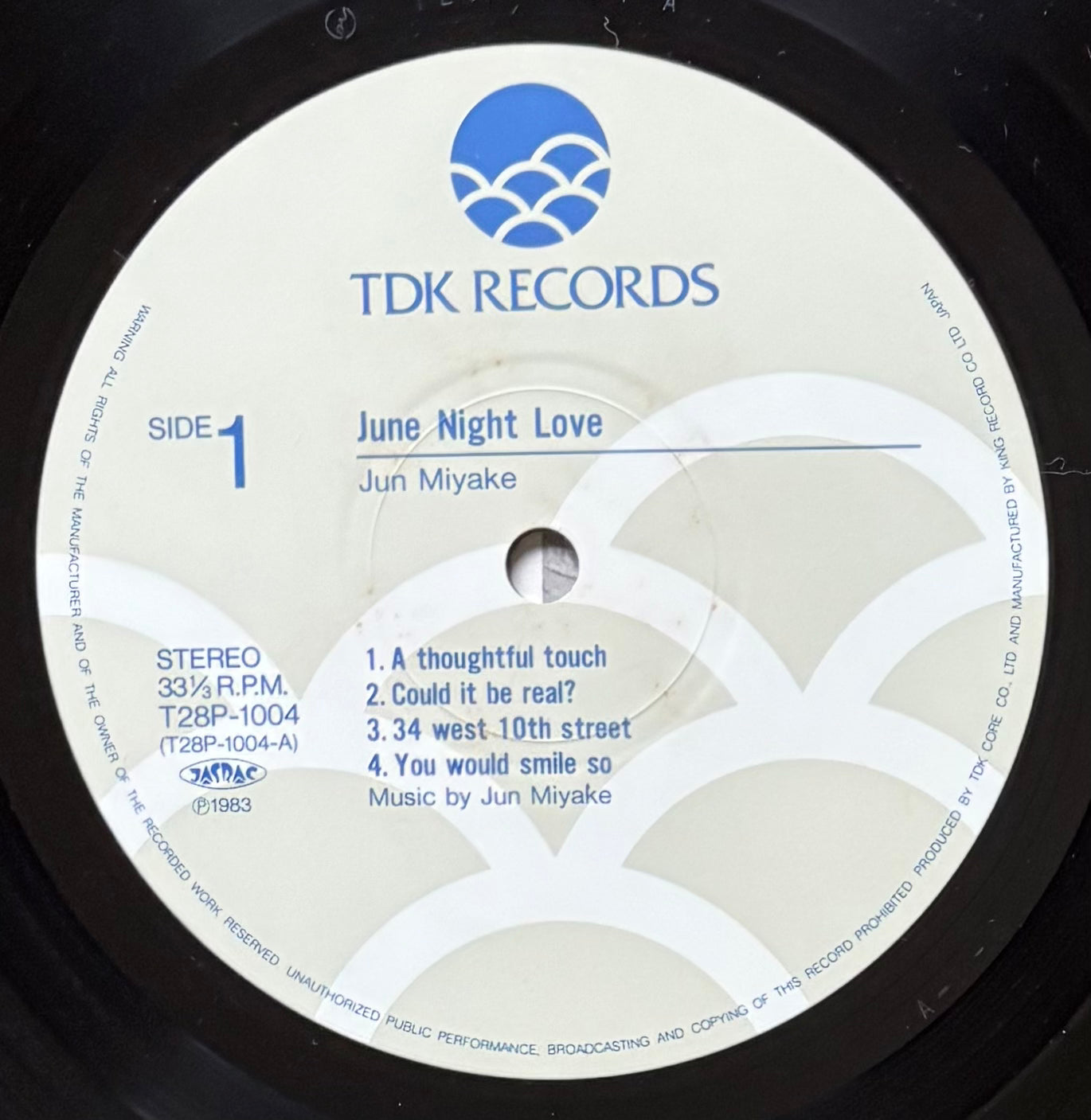 Jun Miyake “June Night Love” (1983)