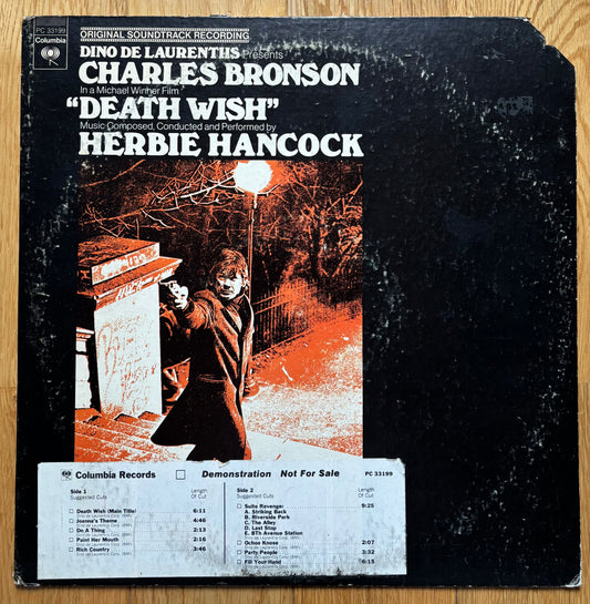 Herbie Hancock “Death Wish” OST (1974) Original US press (promo)