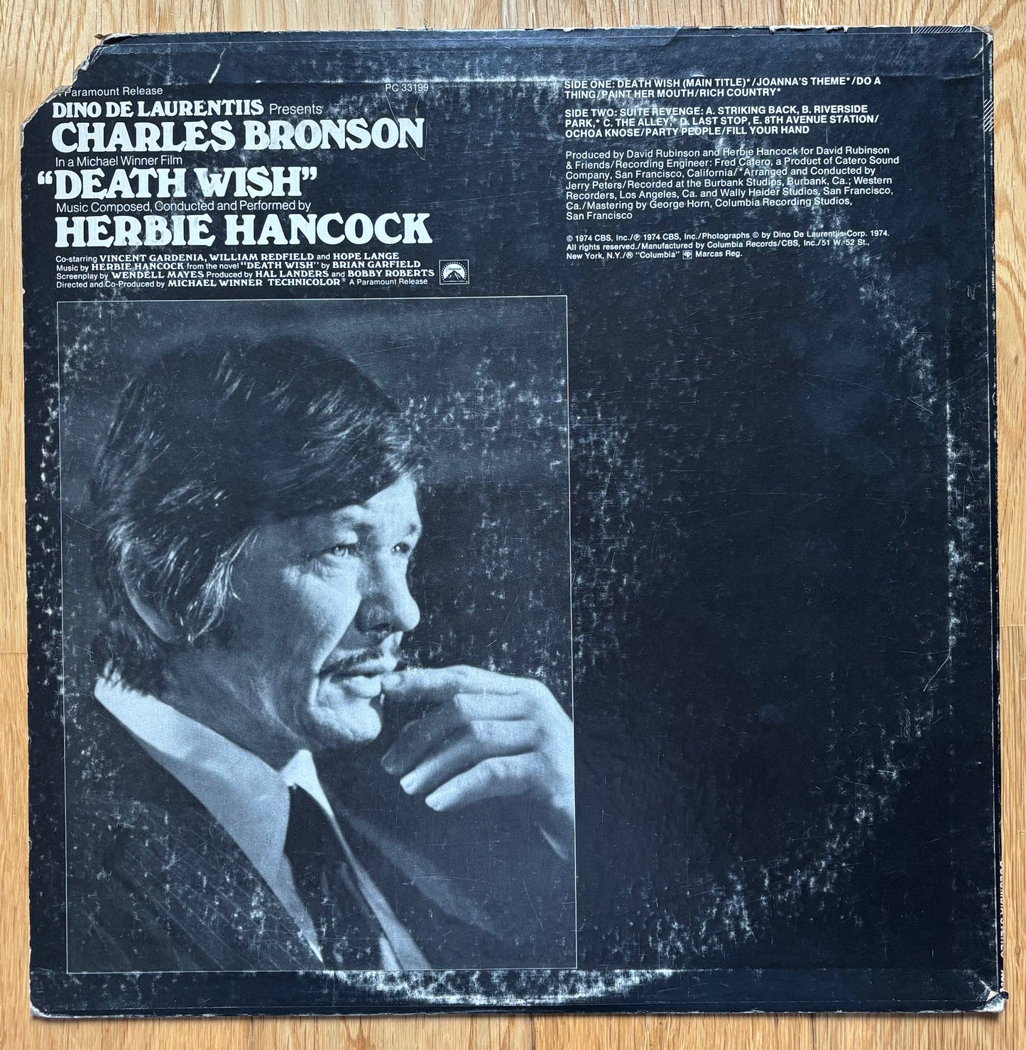 Herbie Hancock “Death Wish” OST (1974) Original US press (promo)