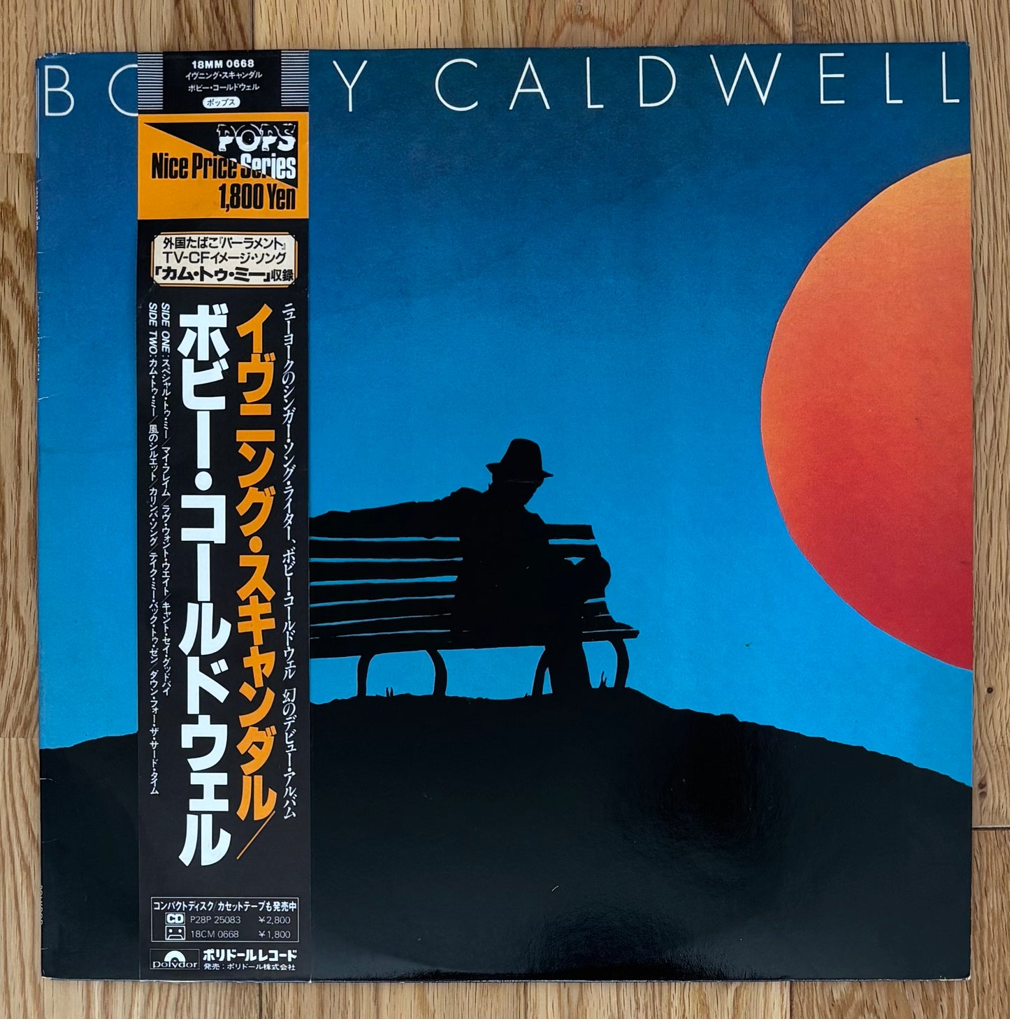 Bobby Caldwell “Bobby Caldwell” aka “Evening Scandal” (1988) Japanese Reissue