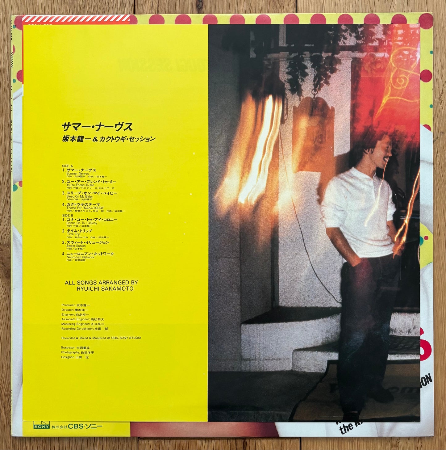 Ryuichi Sakamoto & The Kakutougi Session “Summer Nerves” (1979) First Press