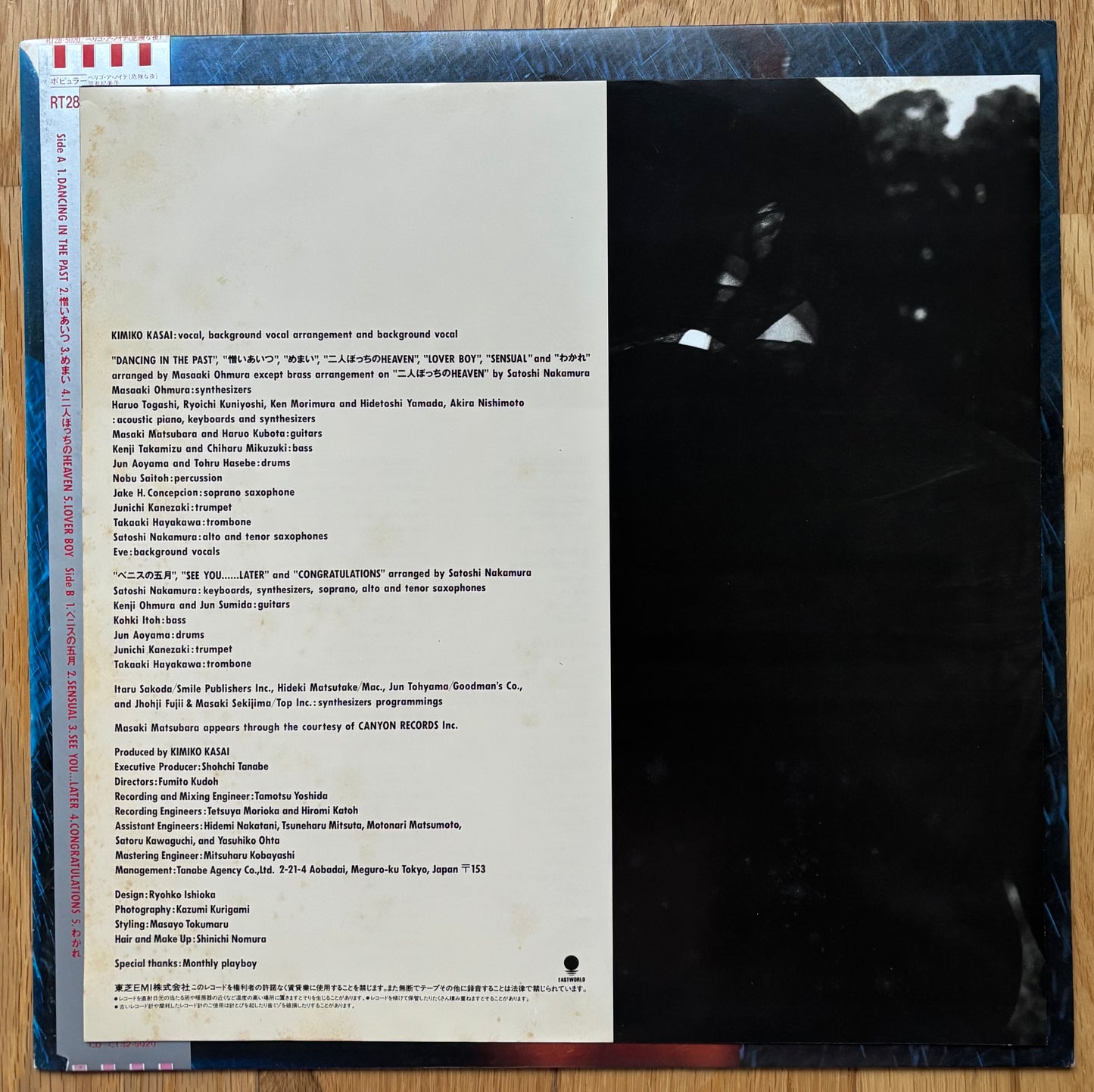 Kimiko Kasai “Perigo A Noite” (1987) - White Label Promo