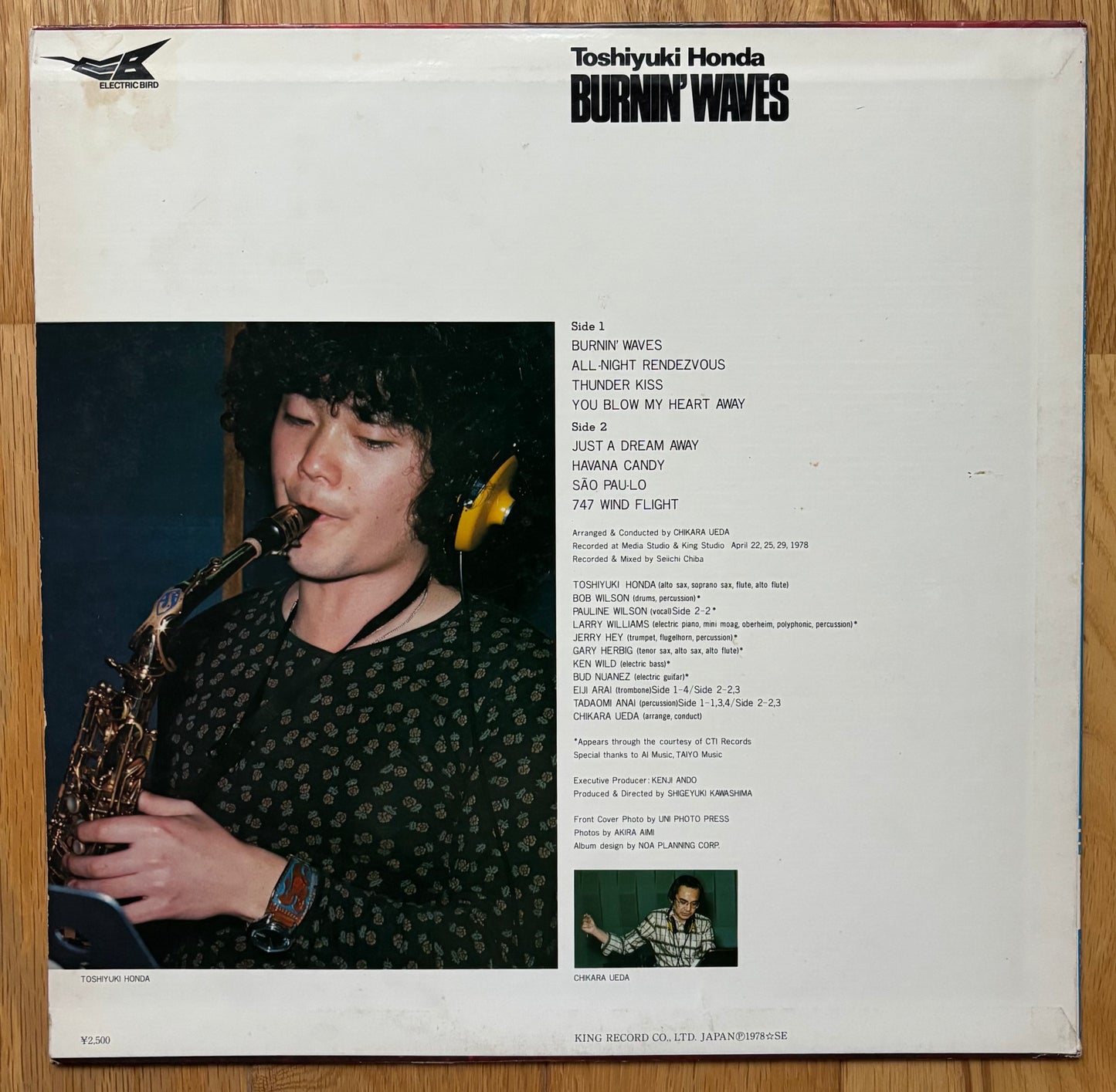 Toshiyuki Honda “Burnin Waves” (1978)