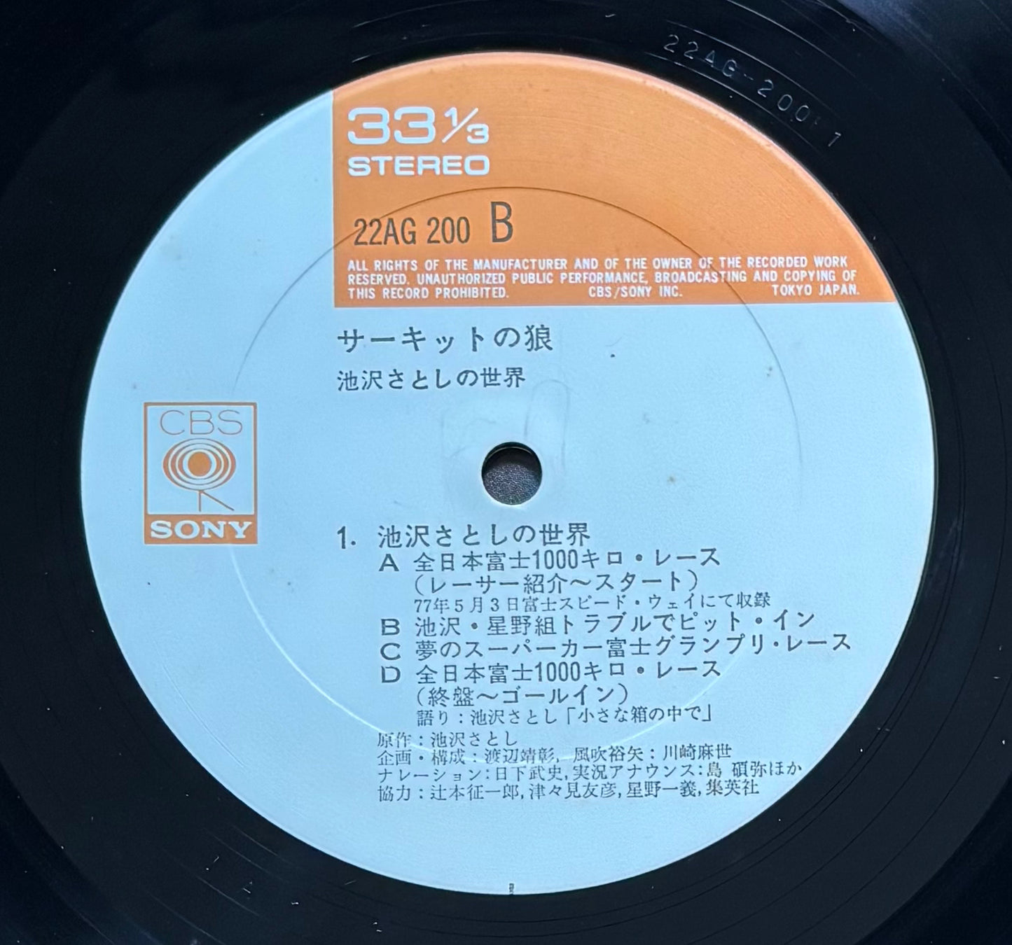 Satoshi Izekawa No Sekai - Circuit Wolf (1977)