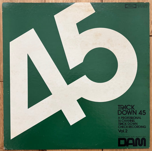 Akira Ishikawa & Count Buffalo “Track Down 45” (1976)