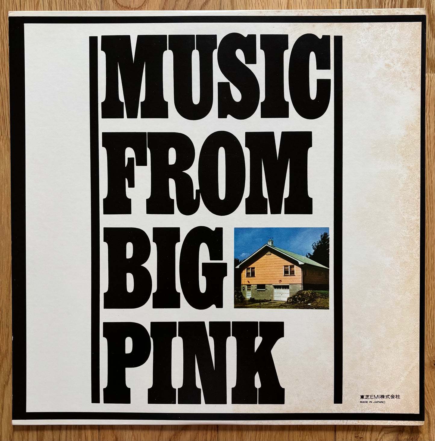 The Band “Music From The Big Pink” (1968) Japanese reissue