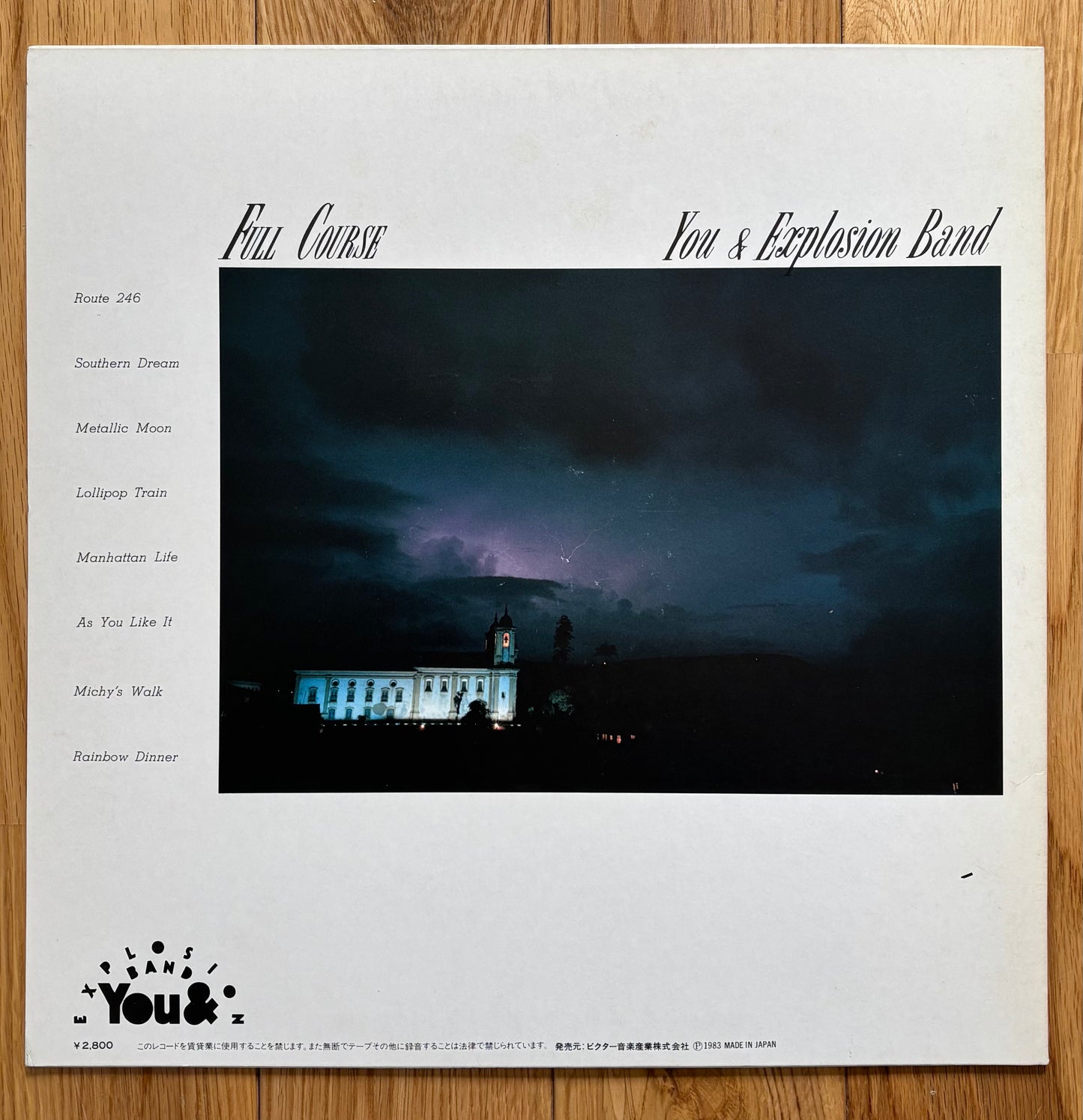 Yuji Ohno (You & The Explosion Band) “Full Course” (1983)