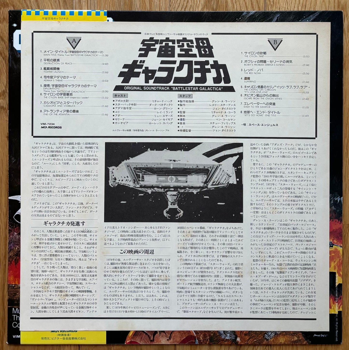Battlestar Galactica (1979) Japanese Press