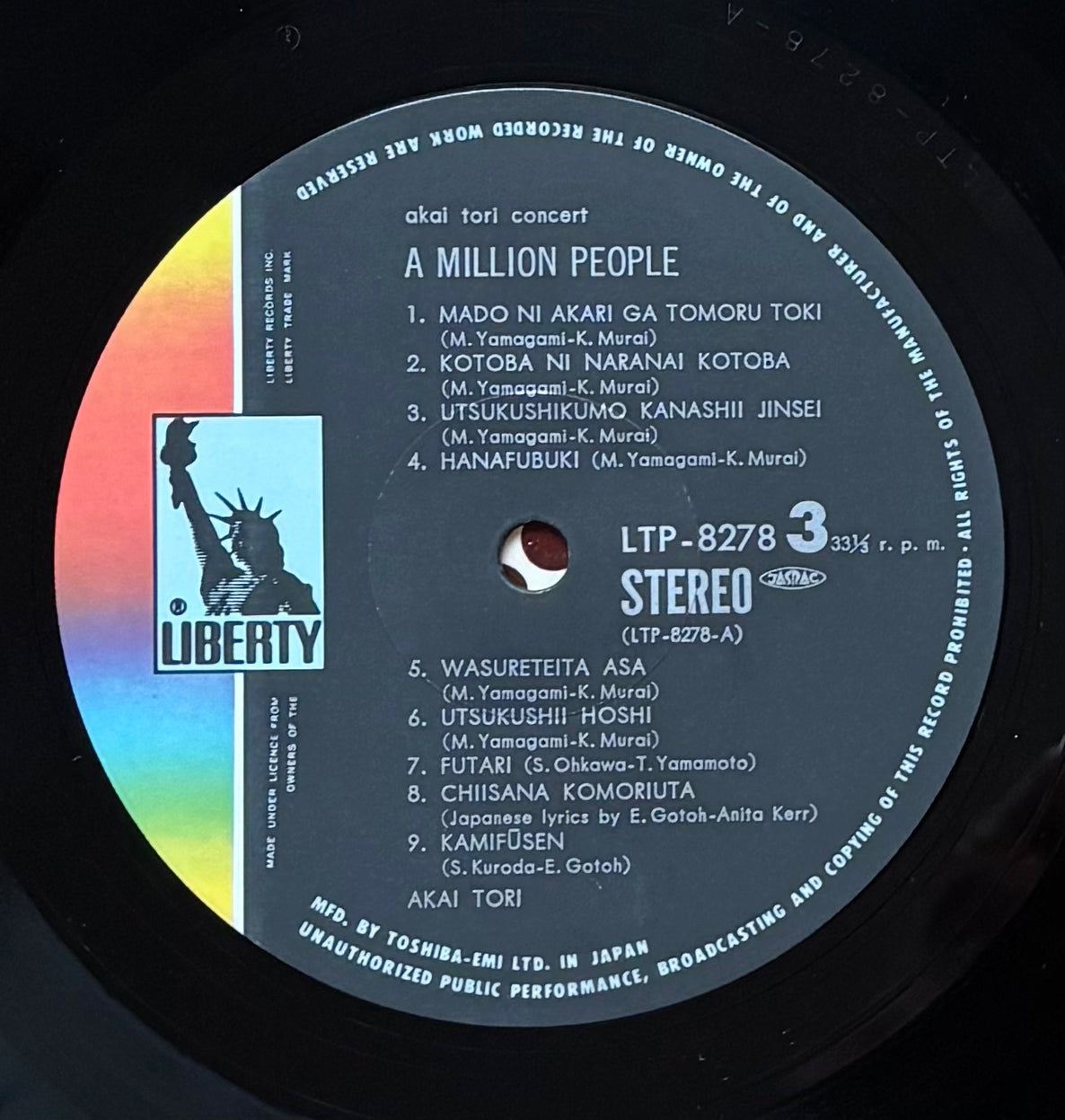 Akai Tori Concert - A Million People