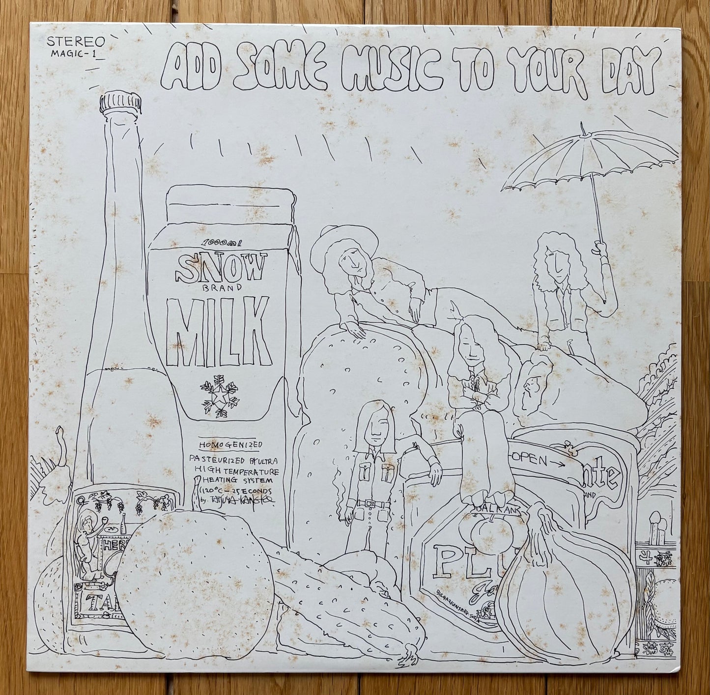 Tatsuro Yamashita  "Add Some Music To Your Day" (1985 reissue)