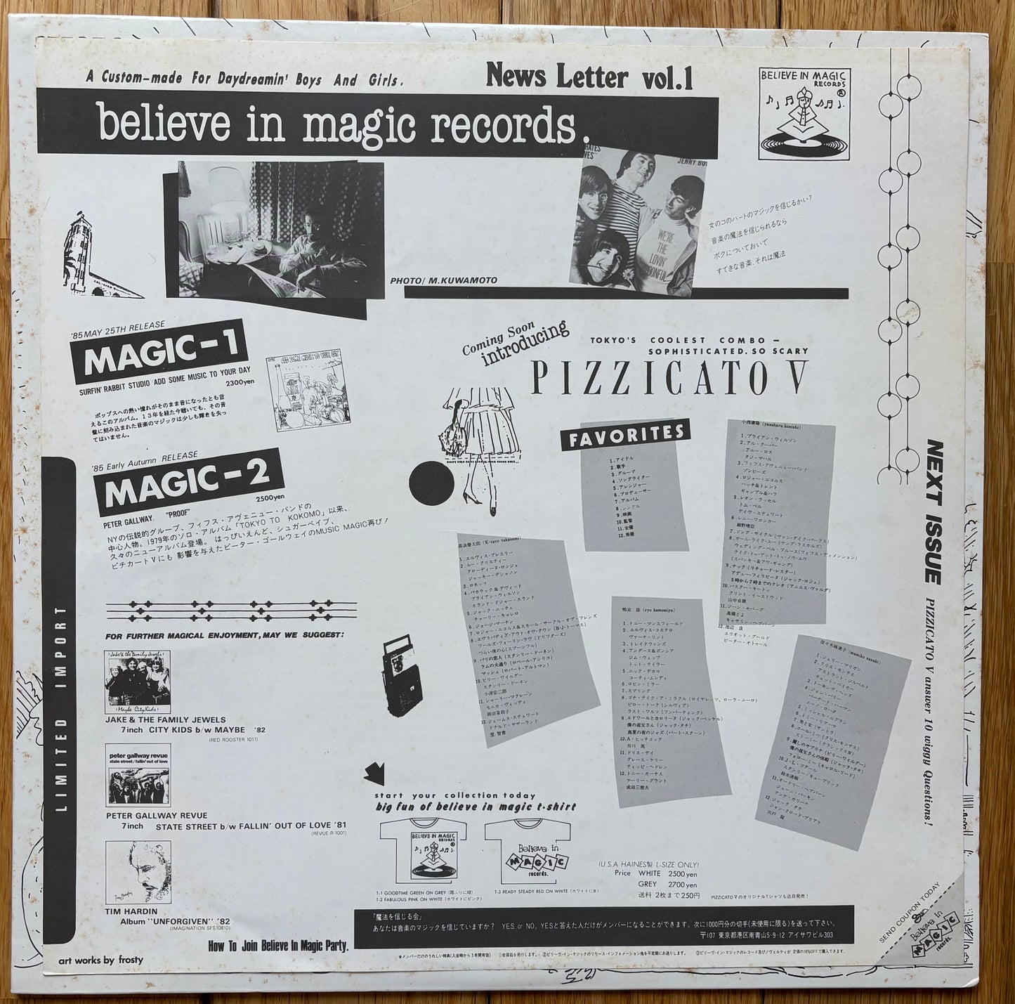 Tatsuro Yamashita  "Add Some Music To Your Day" (1985 reissue)