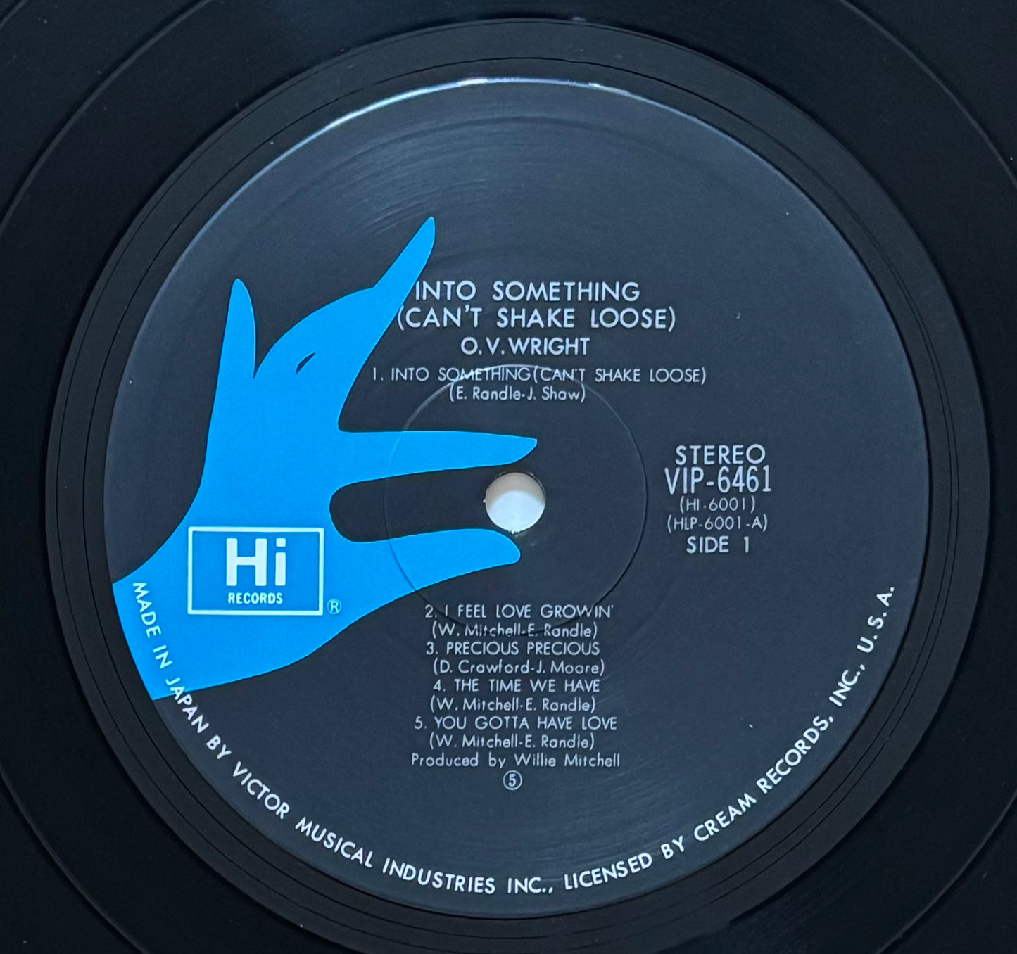 O.V. wright “Into Something - Can’t Shake Loose” (1977) Japanese press