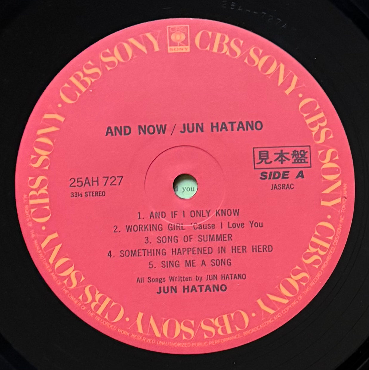 Jun Hatano 'And Now" (1979) Promo