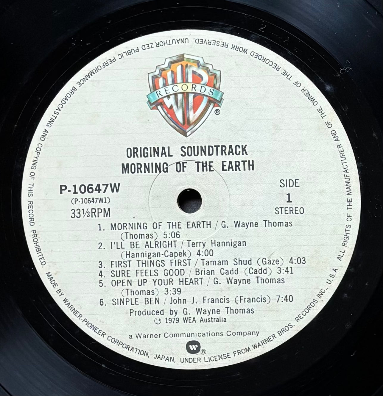 Morning Of The Earth - Original Soundtrack (1979)