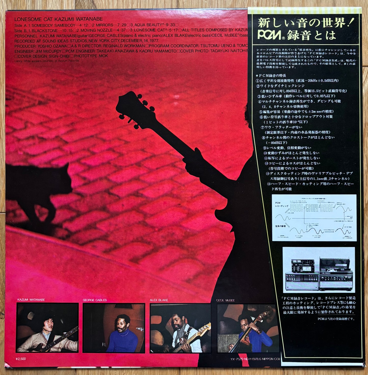 Kazumi Watanabe “Lonesome Cat” (1978)