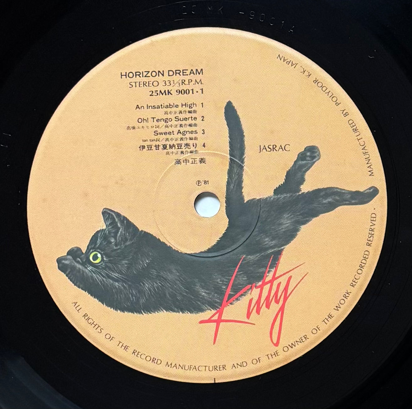 Masayoshi Takanaka, Jun Fukamachi & Carioca “Horizon Dream” (1981) First Press