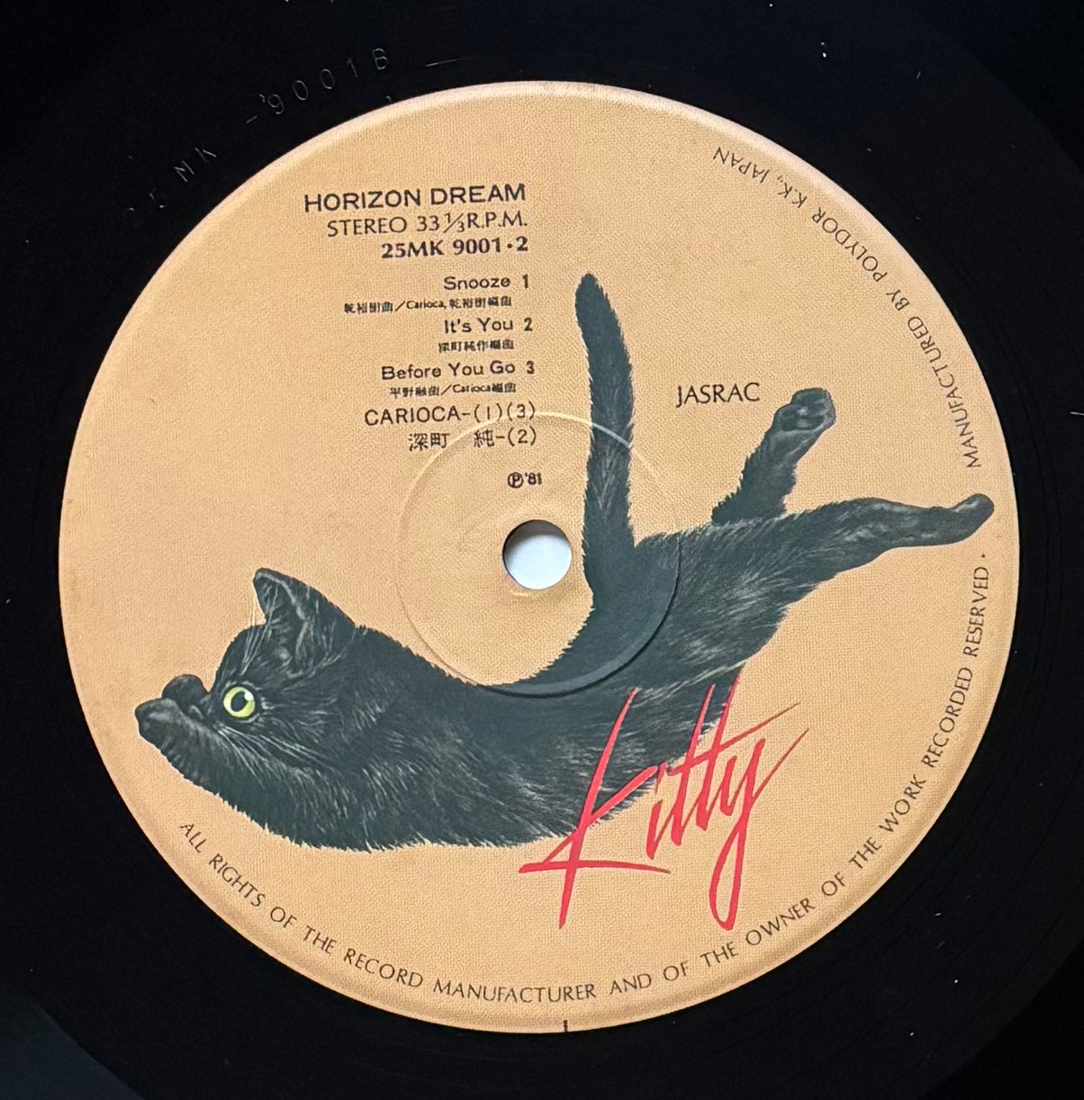 Masayoshi Takanaka, Jun Fukamachi & Carioca “Horizon Dream” (1981) First Press