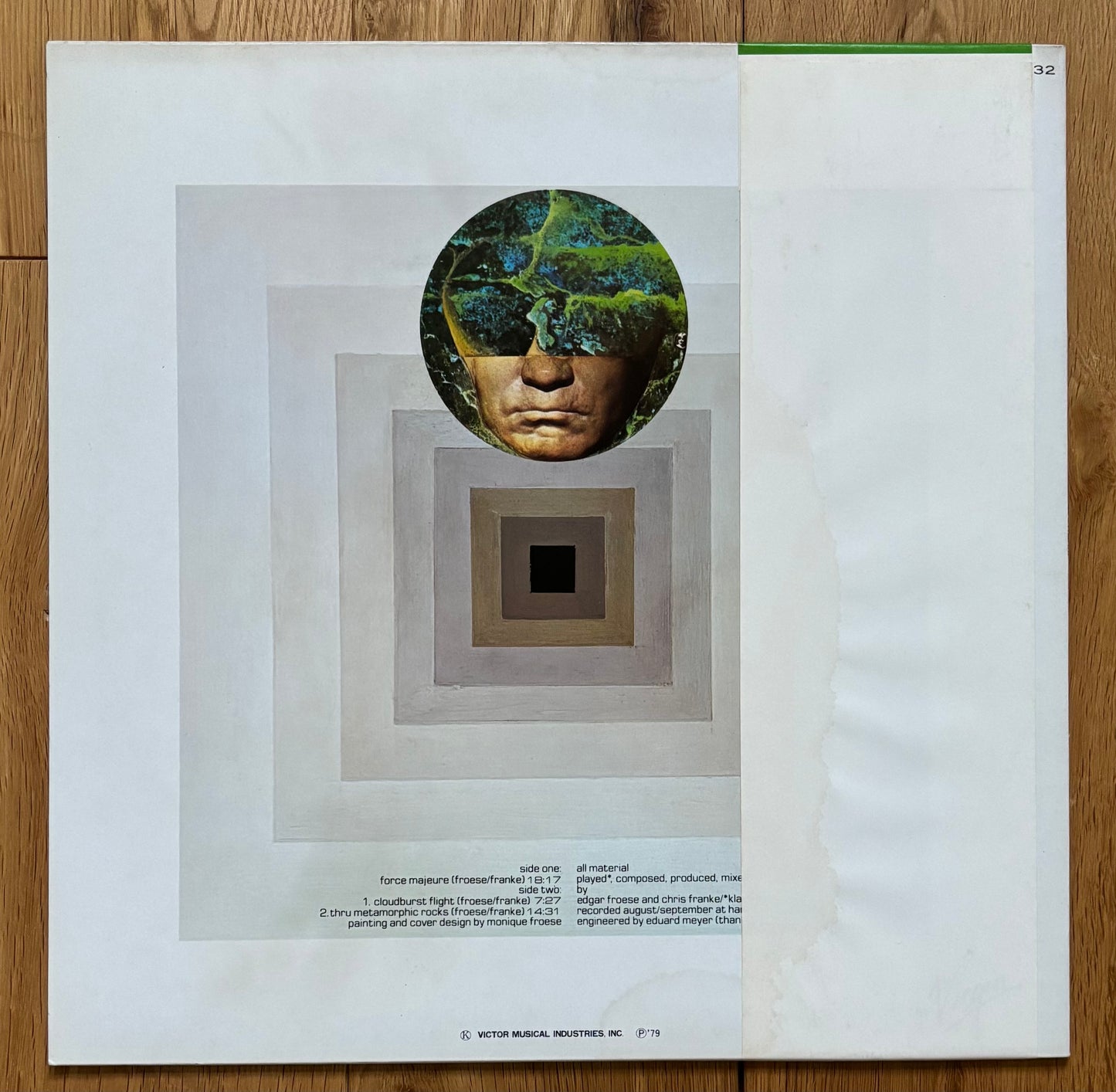 Tangerine Dream “Force Majeure” (1979) Japanese Press