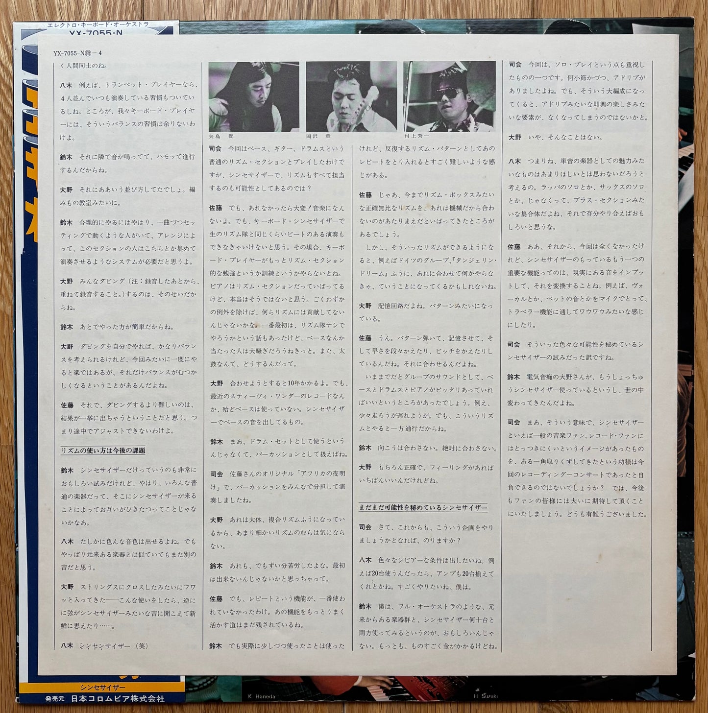 Electro Keyboard Orchestra “Electro Keyboard Orchestra” (1975) First Press