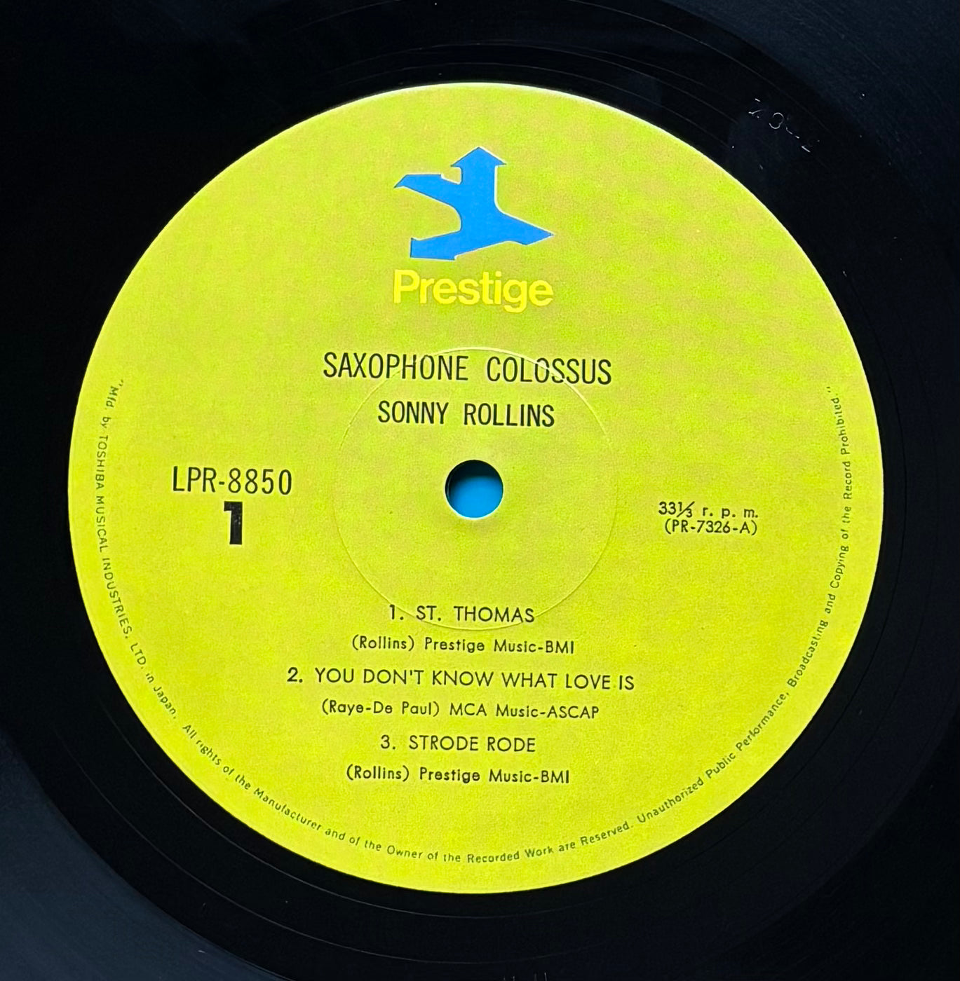 Sonny Rollins "Saxophone Colossus