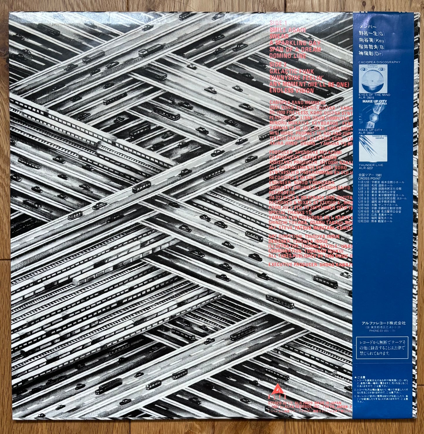 Casiopea “Cross Point” (1981)