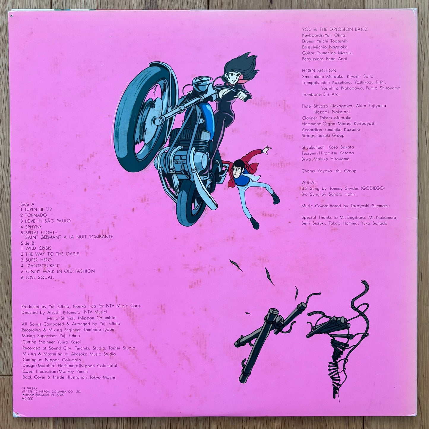 You & The Explosion Band “Lupin the 3rd” (1978)