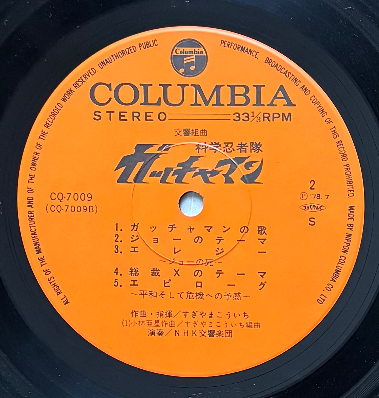 Symphonic Suite Gatchaman (1978)