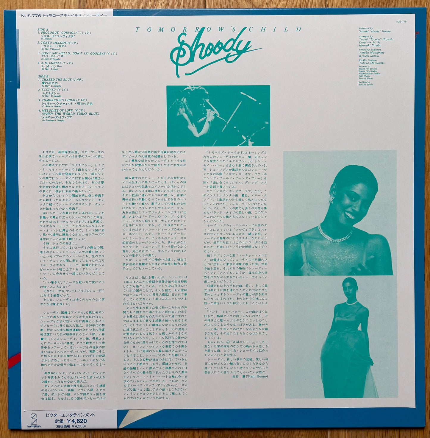 Shoody “Tomorrow’s Child” (2023) Reissue