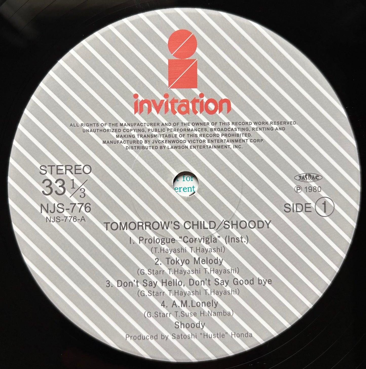 Shoody “Tomorrow’s Child” (2023) Reissue
