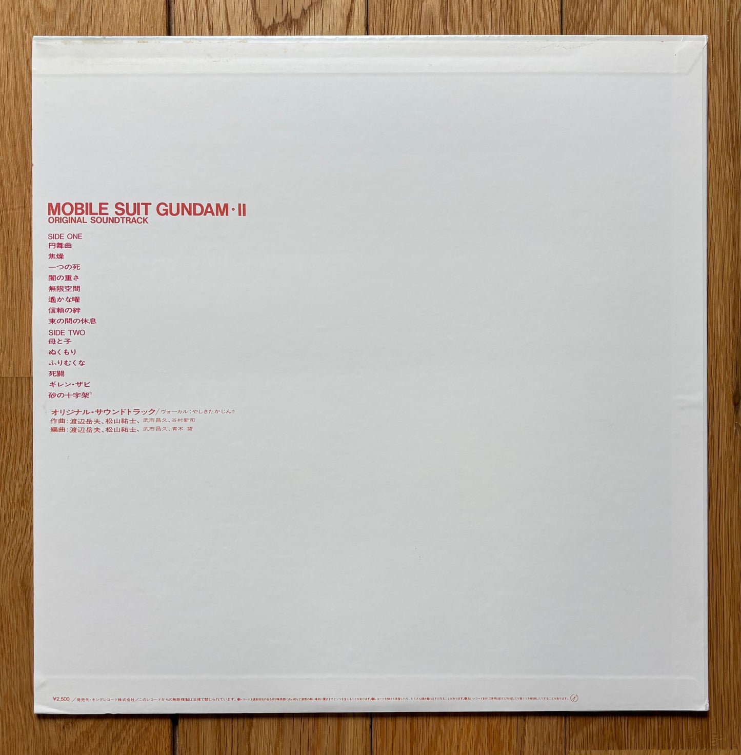 Mobile Suit Gundam BGM II (1981)
