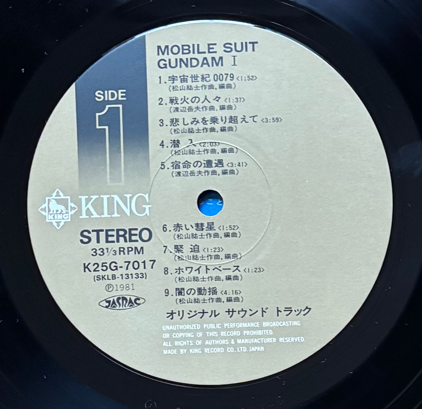 Mobile Suit Gundam I BGM (1981)