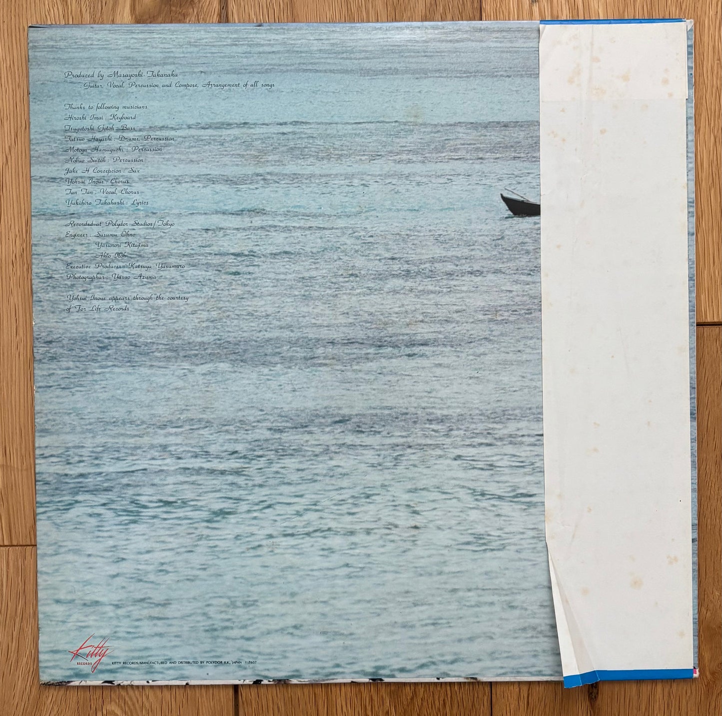 Masayoshi Takanaka “Seychelles” (1976) First Press
