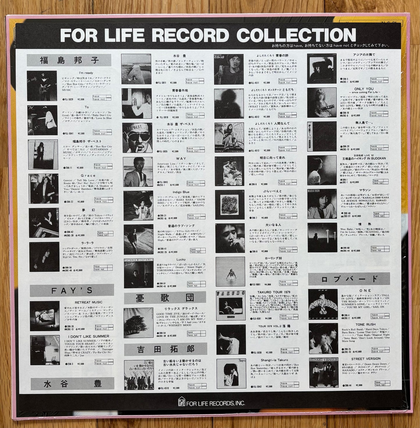 Anri “Coool” (1984) First Press