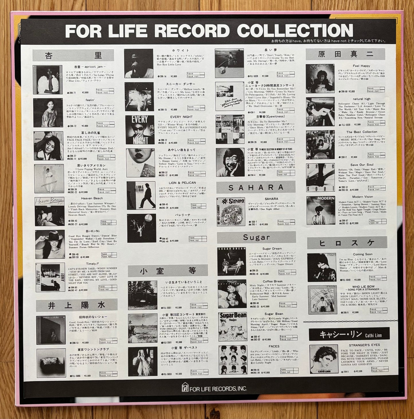 Anri “Coool” (1984) First Press