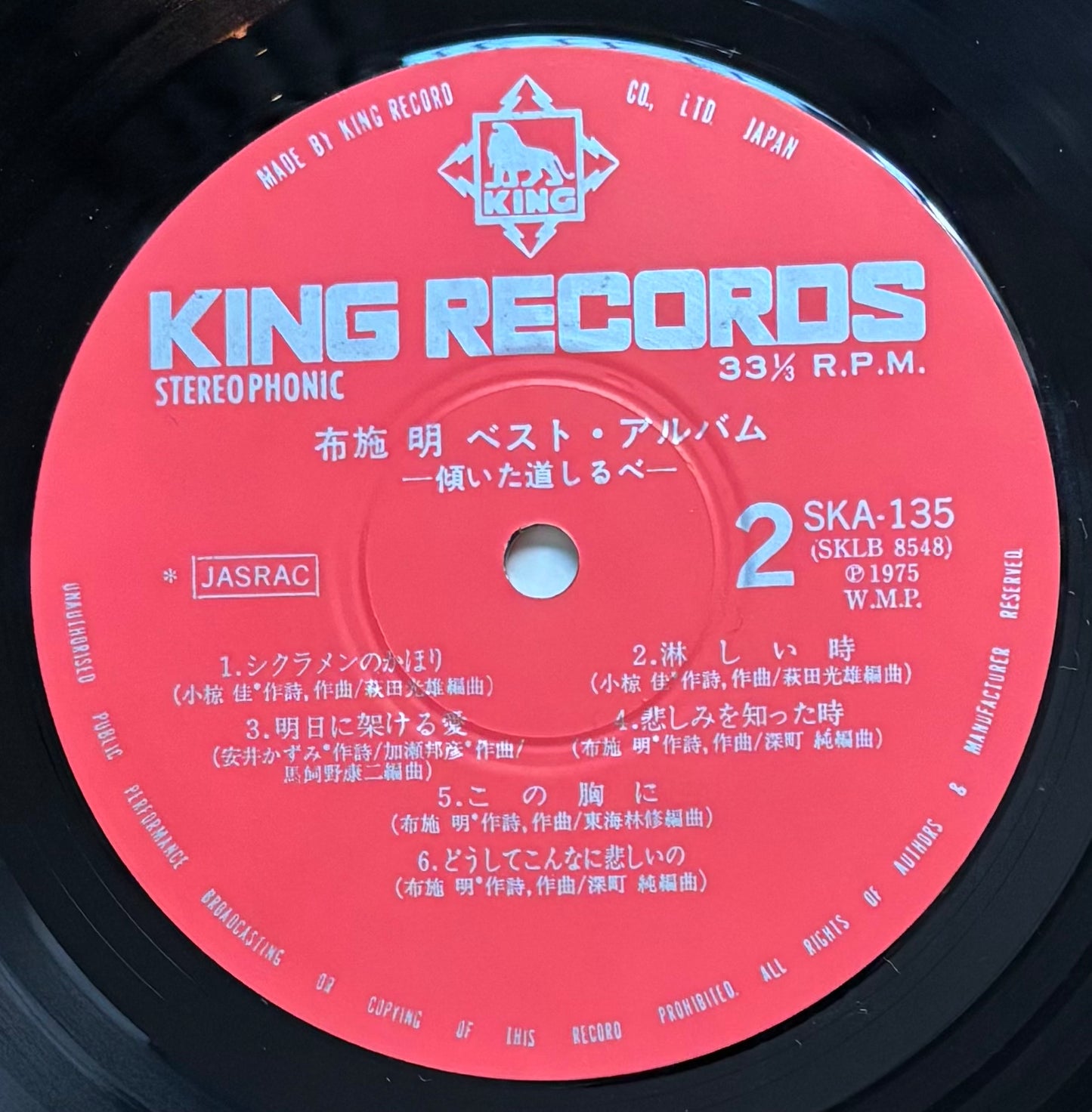 Akira Fuse “Best Album” (1975)