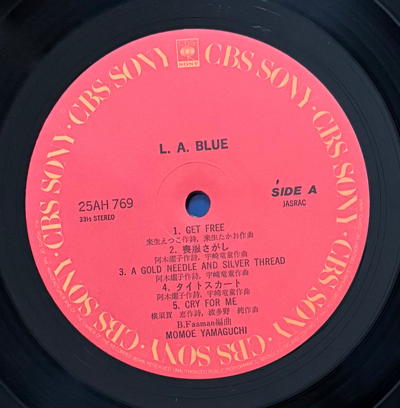 Momoe Yamaguchi “L.A. Blue” (1979)