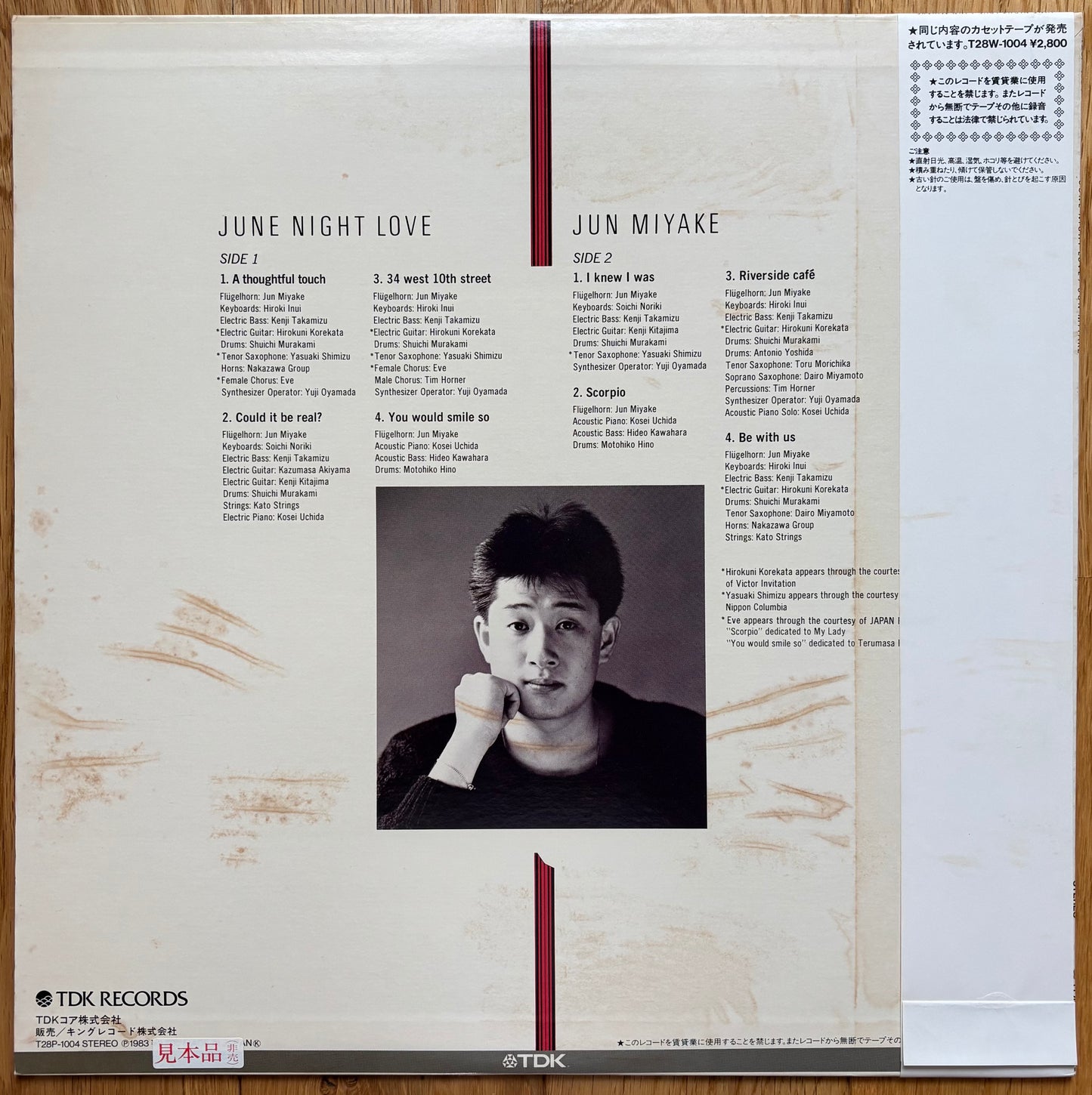 Jun Miyake "June Night Love" (1983) Promo