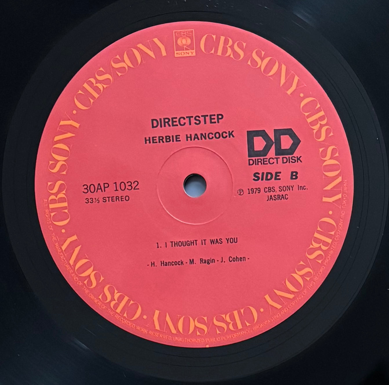 Herbie Hancock "Directstep" (1979) First Press