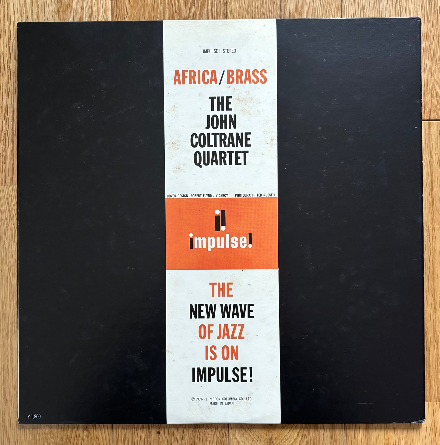 The John Coltrane Quartet  "Africa/Brass" (1976) Japanese Reissue