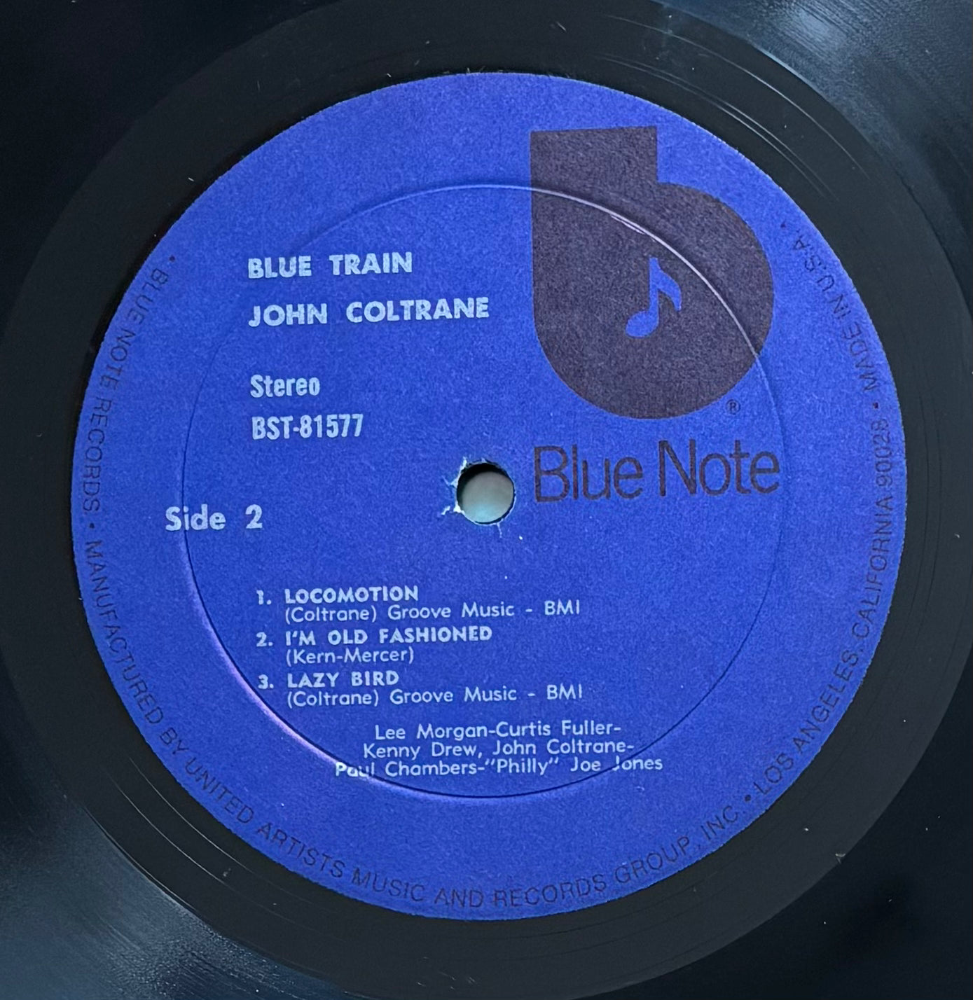 John Coltrane "Blue Train" (1973) US Reissue