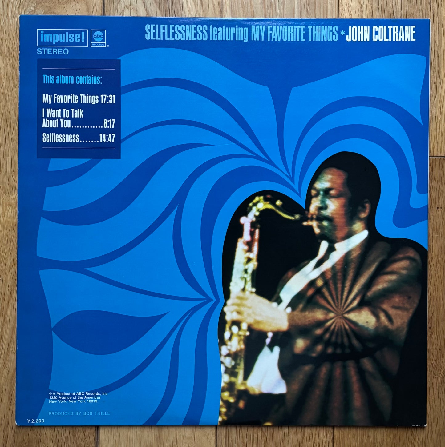 John Coltrane “Selflessness Featuring My Favorite Things” (1976) Japanese reissue