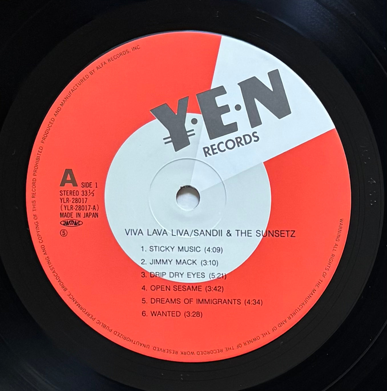 Sandii & The Sunsetz "Viva Lava Liva 1980 - 1983" (1984) - Compilation