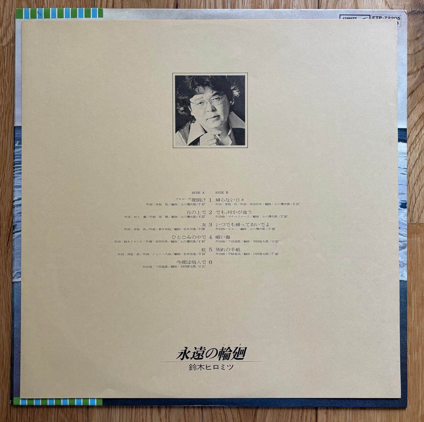 Hiromitsu Suzuki "永遠の輪廻" (1976) White Label Promo
