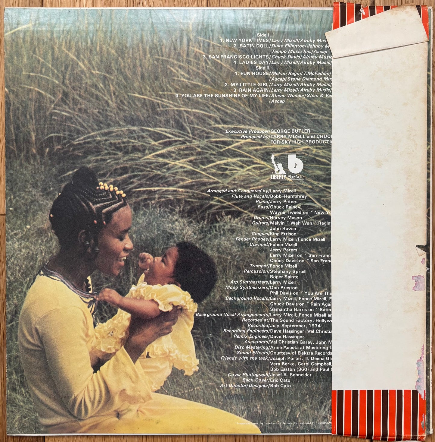 Bobbi Humphrey "Satin Doll" (1975) Japanese Press / White Label Promo