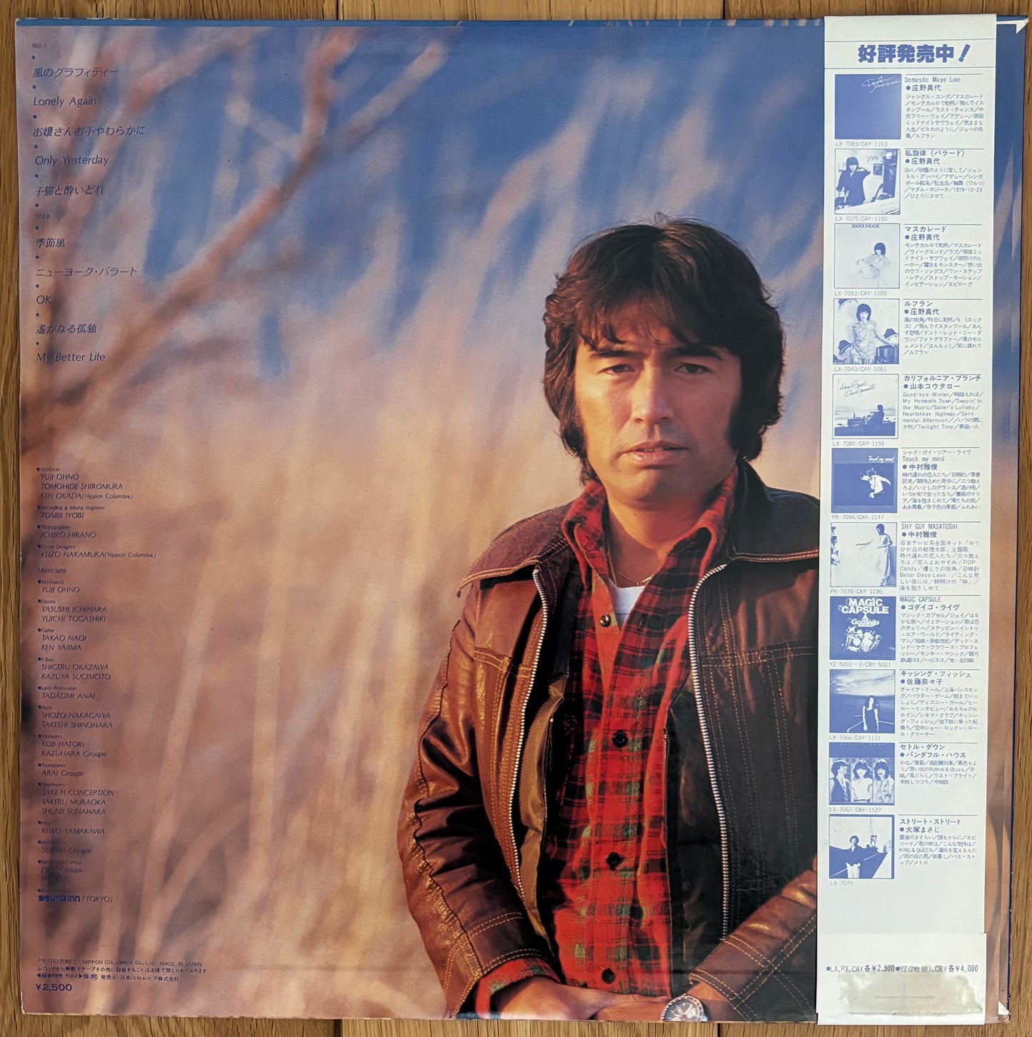 Kiyohiko Ozaki “Kaze No Graffiti” (1980)