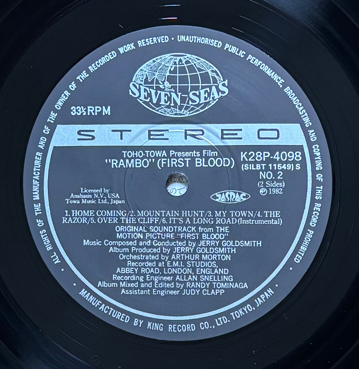 Jerry Goldsmith "Rambo - First Blood" (1983)