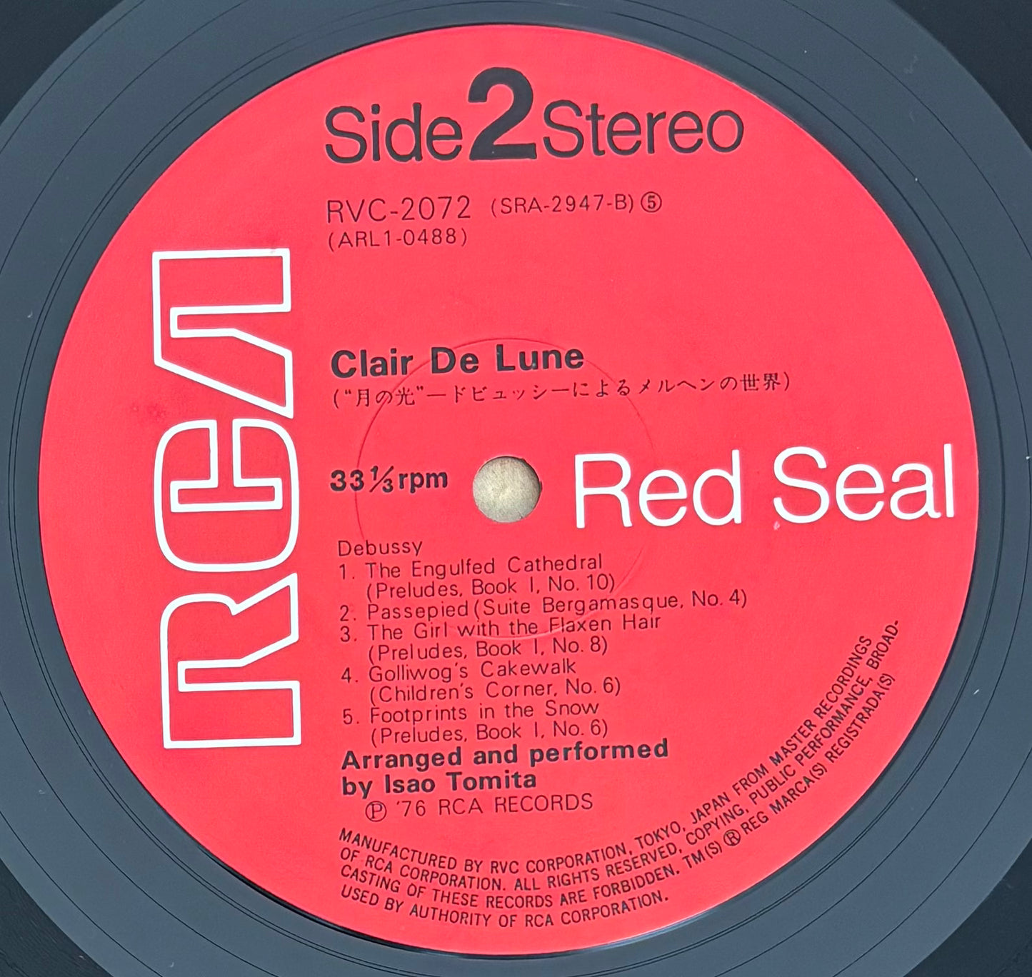 Tomita “Clair De Lune” (1974)